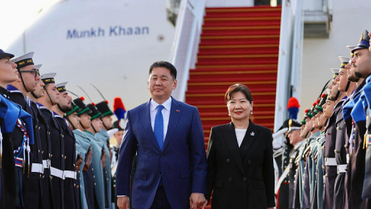 Ерөнхийлөгч У.Хүрэлсүх төрийн айлчлал хийхээр Бүгд Найрамдах Итали Улсад хүрэлцэн ирлээ